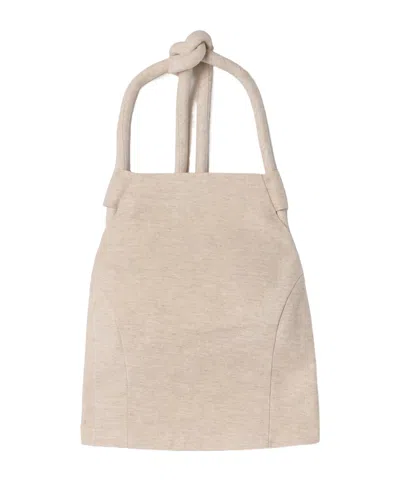 Cult Gaia Themis Rope-detail Tank Top In Neutral