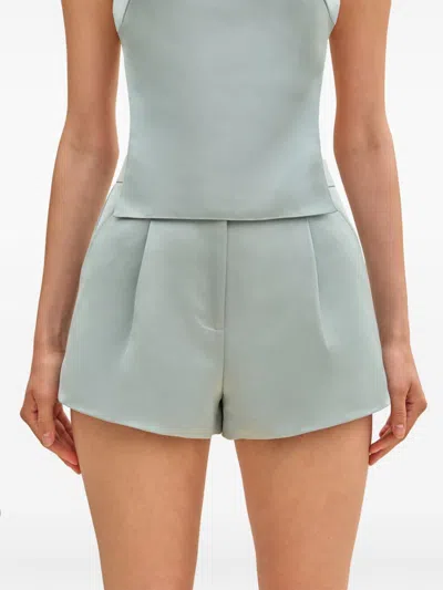 Cult Gaia Thora Shorts In Blue