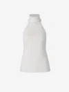 Cult Gaia Top Point Wake In White