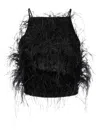 Cult Gaia String-embellished Sleeveless Top In Nero