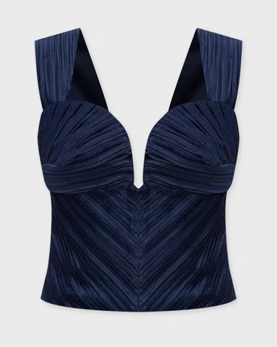 Cult Gaia Topp Kaitlin Blå In Blue