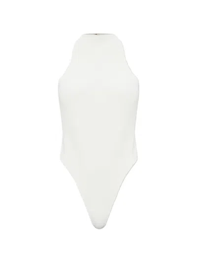 Cult Gaia Turtleneck Bodie In White