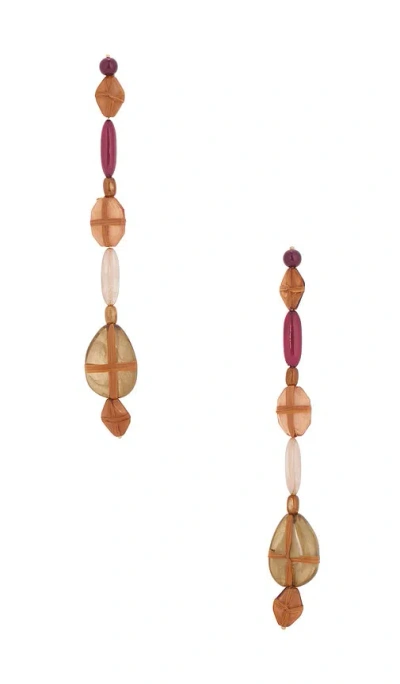 Cult Gaia Tygra Earring In Multi
