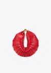 Cult Gaia Ubah Grained Leather Hobo Bag