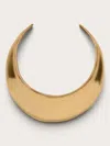 Cult Gaia Ulani Choker Necklace In Gold