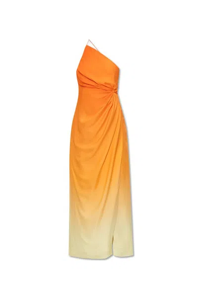 Cult Gaia Valerie Maxi Dress In Orange