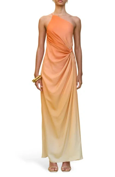 Cult Gaia Valerie One-shoulder Maxi Dress