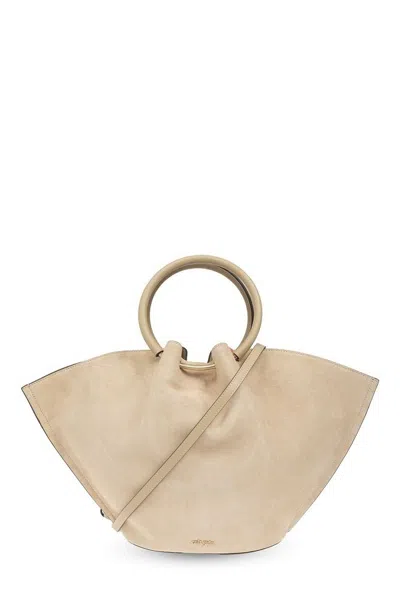 Cult Gaia Valeska Tote Bag In Beige