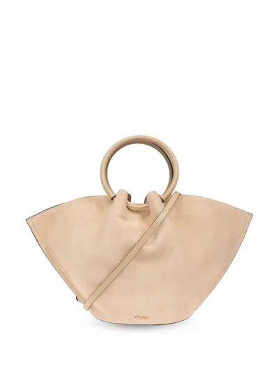 Cult Gaia Valeska Tote Bag In Nude