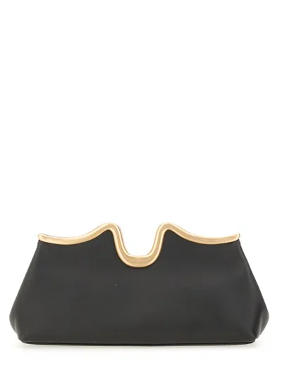 Cult Gaia Valma Clutch Bag In Black