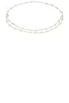 Cult Gaia Vana Belt And Necklace In Gold