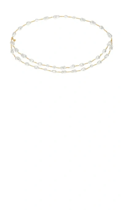 Cult Gaia Vana Belt In White