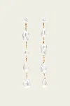 Cult Gaia Vana Earrings In Pearl