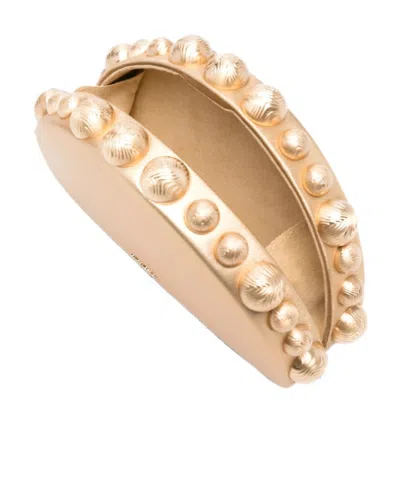 Cult Gaia Vase-shaped Clutch In Gold