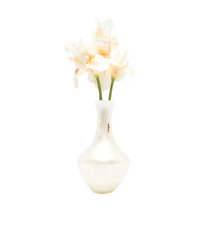 Cult Gaia Vase-shaped Clutch In White