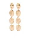 Cult Gaia Veda Dangle Earrings In Gold