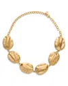 Cult Gaia Veda Choker Necklace In Gold