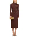 Cult Gaia Vera Dress In Java In Brown