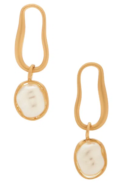 Cult Gaia Vera Earring In Gold