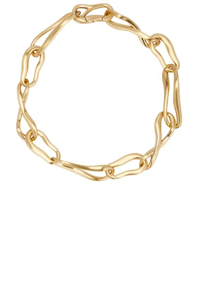 Cult Gaia Vera Link Necklace In Gold