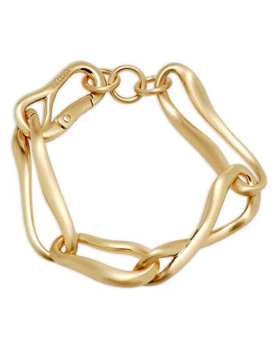 Cult Gaia Vera Sculptural Link Bracelet In Gold
