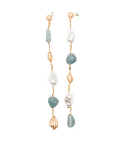 Cult Gaia Verona Earrings In Gold
