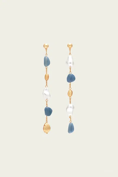 Cult Gaia Verona Earrings In Celadon