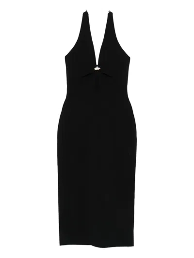 Cult Gaia Vinna Midi Dress In Black