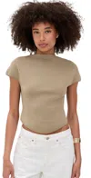 Cult Gaia Virginiana Knit Top Nutmeg
