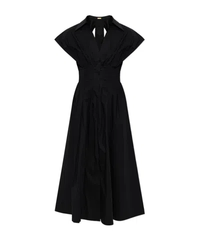 Cult Gaia Pixie Pleated Dress In Black