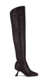 Cult Gaia Wade Boots Espresso In Espresso