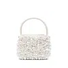 Cult Gaia Solene Top Handle Bag In White