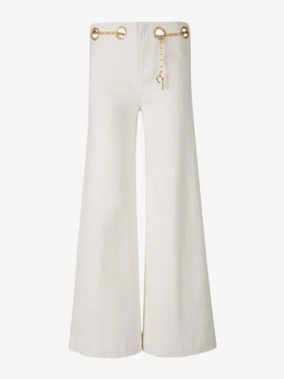 Cult Gaia Wide Leg Jeans
