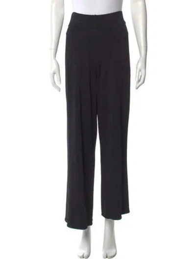Pre-owned Cult Gaia Wide Leg Pants In Black