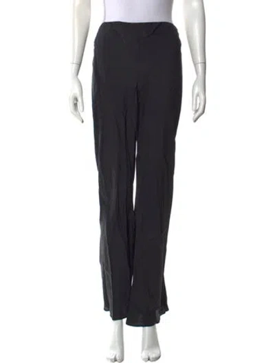 Pre-owned Cult Gaia Wide Leg Pants In Black