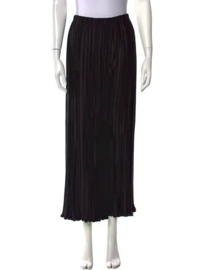 Pre-owned Cult Gaia Wide Leg Pants In Black
