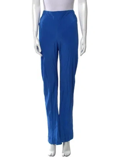 Pre-owned Cult Gaia Wide Leg Pants In Blue