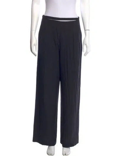 Pre-owned Cult Gaia Wide Leg Pants In Blue