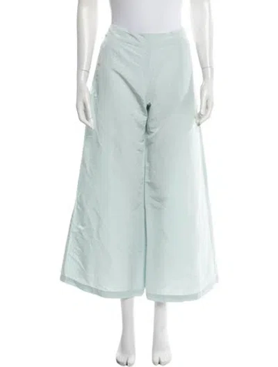 Pre-owned Cult Gaia Wide Leg Pants In Green