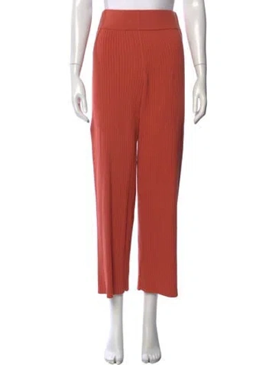 Pre-owned Cult Gaia Wide Leg Pants In Orange