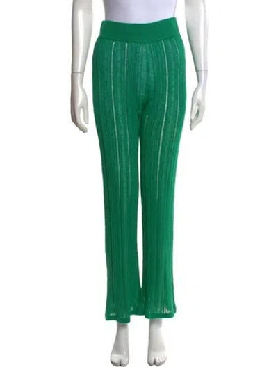 Pre-owned Cult Gaia Wide Leg Pants W/ Tags In Green