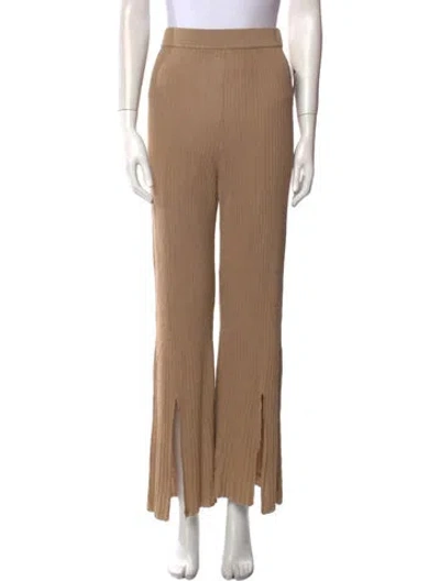 Pre-owned Cult Gaia Wide Leg Pants W/ Tags In Neutral