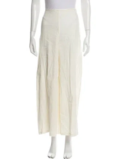 Pre-owned Cult Gaia Wide Leg Pants W/ Tags In Neutral