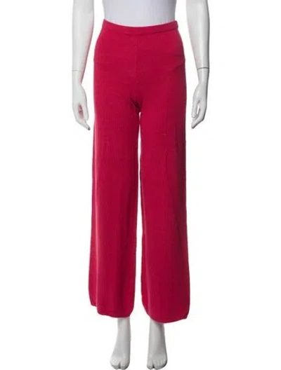 Pre-owned Cult Gaia Wide Leg Pants W/ Tags In Red