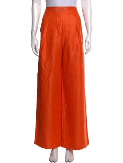 Pre-owned Cult Gaia Wide Leg Pants W/ Tags W/tags In Orange