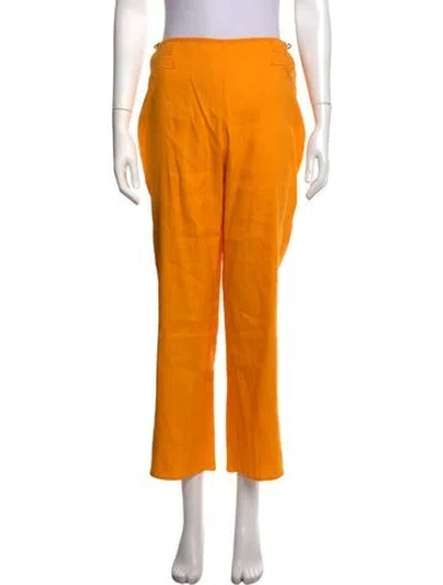 Pre-owned Cult Gaia Wide Leg Pants W/ Tags In Yellow
