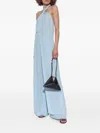 Cult Gaia Wide-leg Trousers In Blue