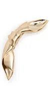 Cult Gaia Winnie Hair Clip Brushed Brass In Brushed Brass