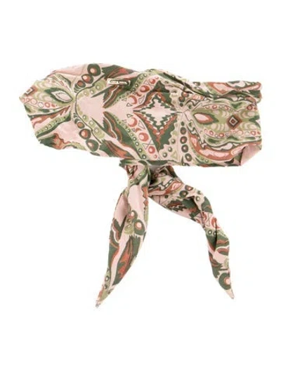 Pre-owned Cult Gaia Wire Headband In Pink