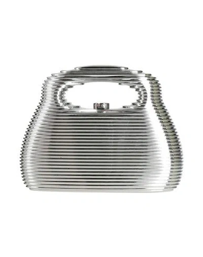 Cult Gaia Woman Handbag Silver Size - Abs - Acrylonitrile Butadiene Styrene, Polyester
